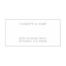 Search for return address rubber stamps Couple