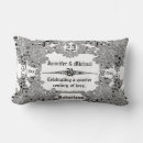 Search for 25th silver wedding anniversary cushions Marriage
