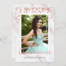 Search for quinceanera invitations Rose gold