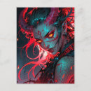 Search for red devil postcards Horns