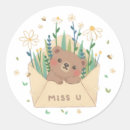 Search for missing children stickers Kawaii