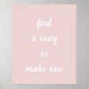 Search for blush pink posters Inspirational