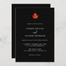 Search for maple wedding invitations Modern