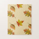 Search for autumn leaves puzzles Cosy