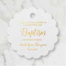 Search for baptism gift tags Gold