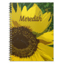 Search for sunflower notebooks Unique