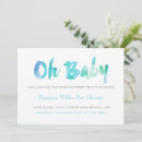 Search for trendy baby boy shower invitations Typography
