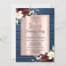 Search for rose gold and burgundy invitations Flowers