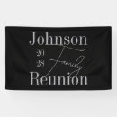 Search for family reunion banners Modern