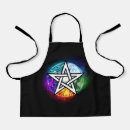 Search for pentagram aprons Wiccan