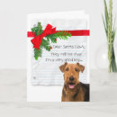 Search for airedale christmas cards Animal