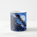 Search for snowy night mugs Tree