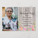 Search for rustic retirement party invitations Wood