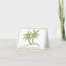 Search for palm tree thank you cards Simple