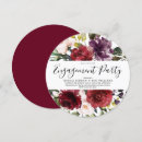 Search for romantic engagement party invitations Red