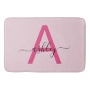 Search for monogrammed bath mats Cute