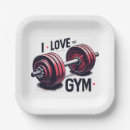 Search for fitness paper plates Gym
