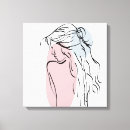 Search for drawing canvas prints Girl