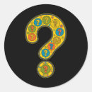 Search for question marks stickers Yellow