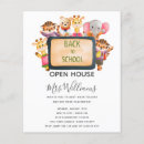 Search for school open house invitations Teacher