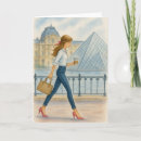 Search for louvre paris cards French