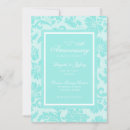 Search for elegant 50th anniversary invitations Damask