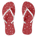 Search for christmas tree jandals Red