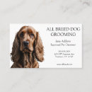 Search for cocker business cards Canine