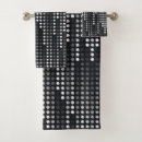 Search for black and white polka dot bath towels Stylish