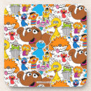 Search for sesame street characters coasters Cute