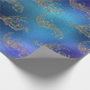 Search for blue glitter wrapping paper Mermaid