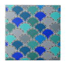 Search for blue fish scales tiles Turquoise