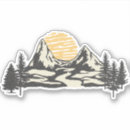 Search for mountain scenery stickers Outdoors