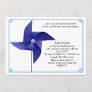 Search for pinwheel invitations Blue