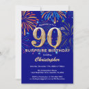 Search for surprise 90th birthday invitations Adult birthday party
