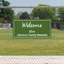 Search for family reunion banners Welcome