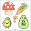 Search for funny avocado stickers Green