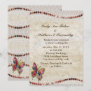 Search for parchment wedding invitations Gold