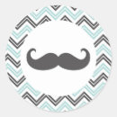 Search for blue grey chevron baby shower stickers Boy