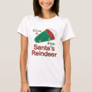 Search for ugly christmas sweater womens tshirts Reindeer