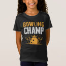 Search for bowling kids tshirts Bowler