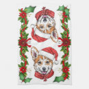 Search for corgi tea towels Xmas