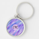 Search for pearls rounded key rings Blue