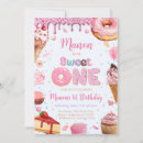 Search for girls cupcake birthday invitations Two sweet