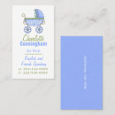 Search for buggy business cards Babysitter