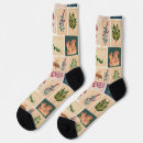 Search for botanical socks Vintage