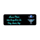 Search for full moon return address labels Night sky