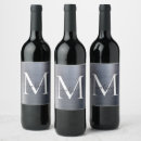 Search for silver labels Monogrammed