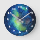 Search for medium clocks Watercolor