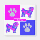 Search for beautiful square magnets Girly